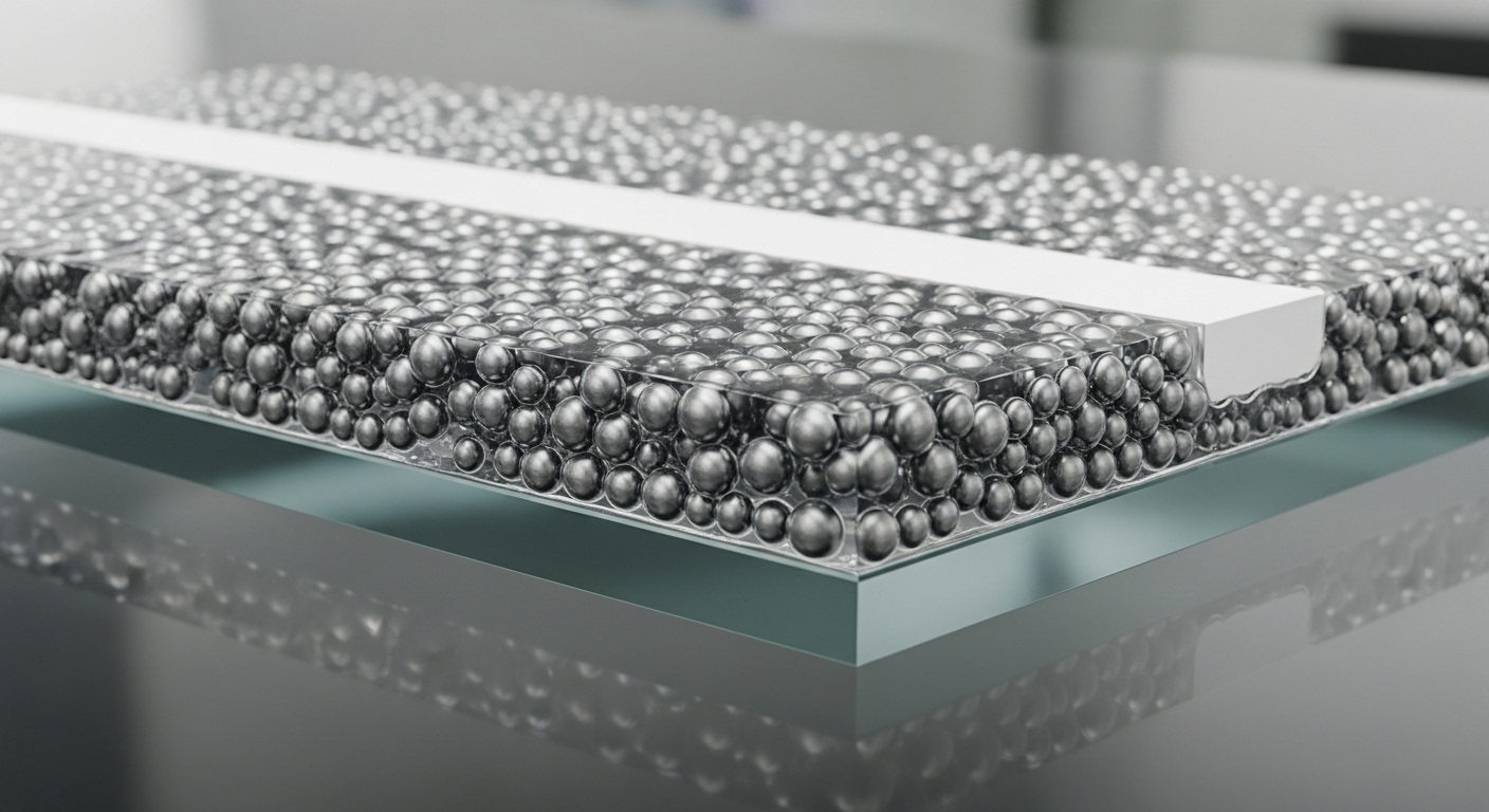 Nanocerámica en Películas para Vidrios 13 Estructura multicapa de una película nanocerámica para control solar