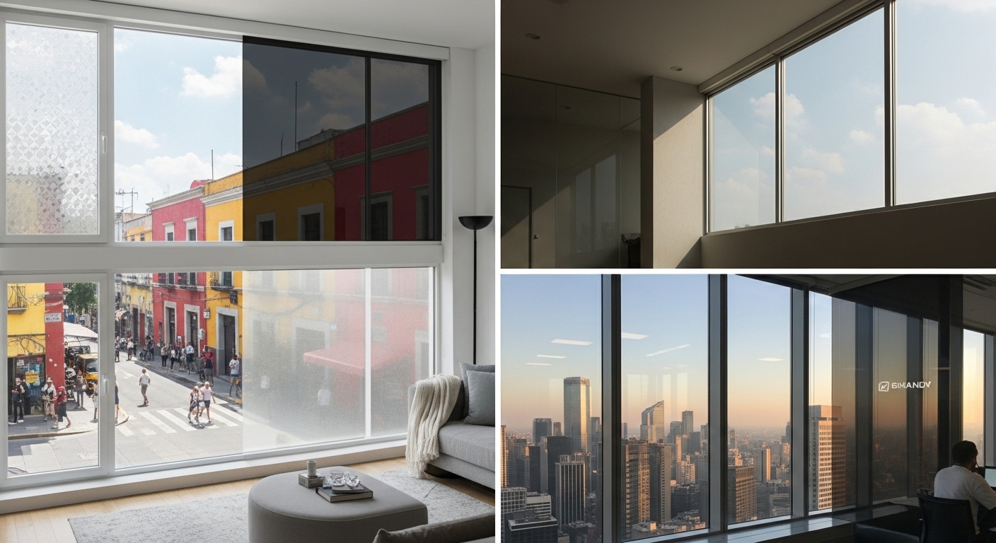 PET: la base transparente que hace posible la película ideal para ventanas 6 Aplicaciones y tipos de película para ventanas