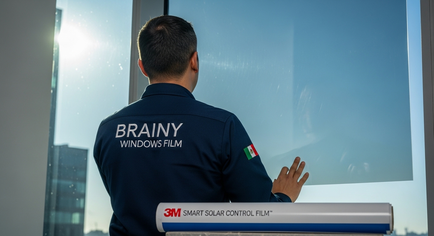 Pelicula decorativa 3M 51 Película inteligente 3M de control solar para vidrios