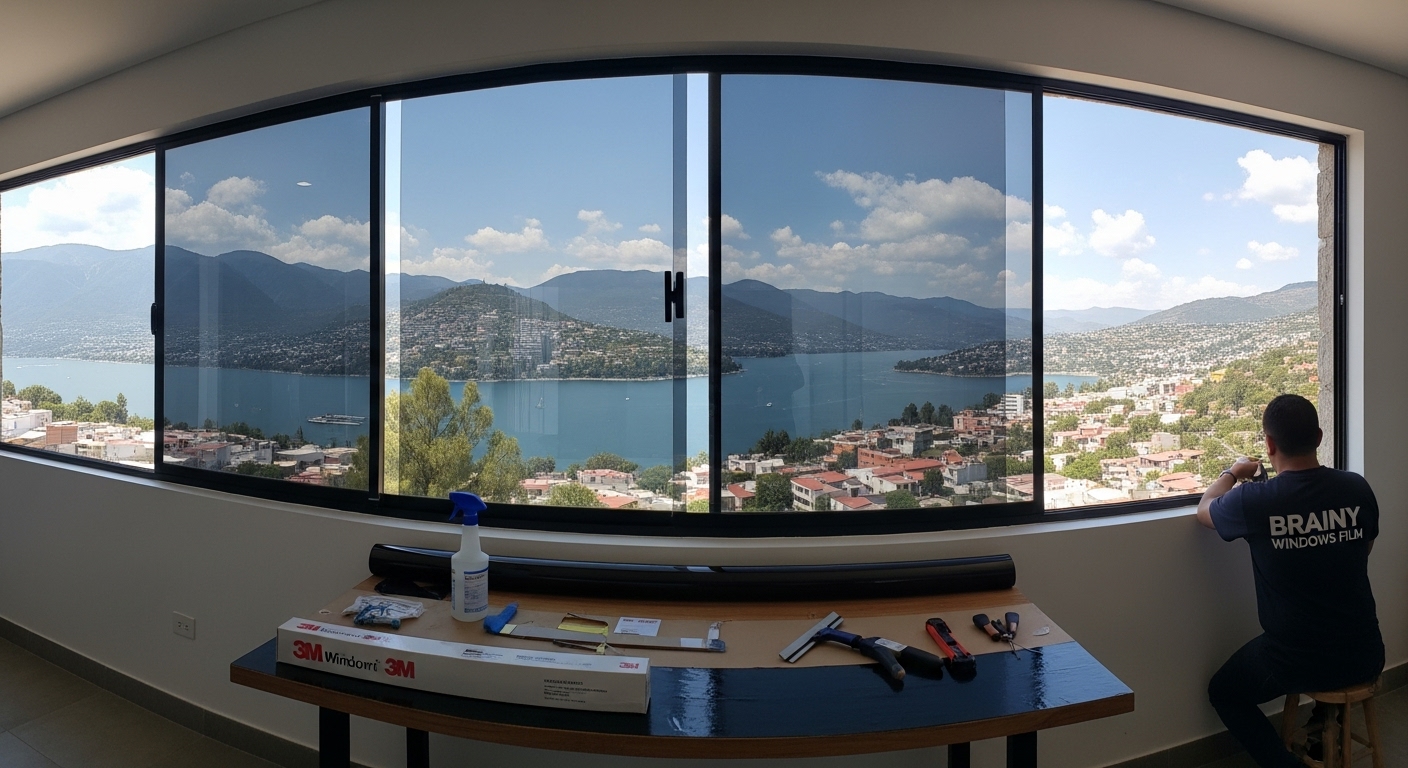 Oficina moderna y eficiente gracias a la película 3M control solar.