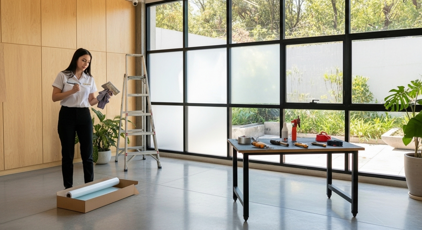 Ventana con polarizado espejo que brinda total privacidad desde el exterior.