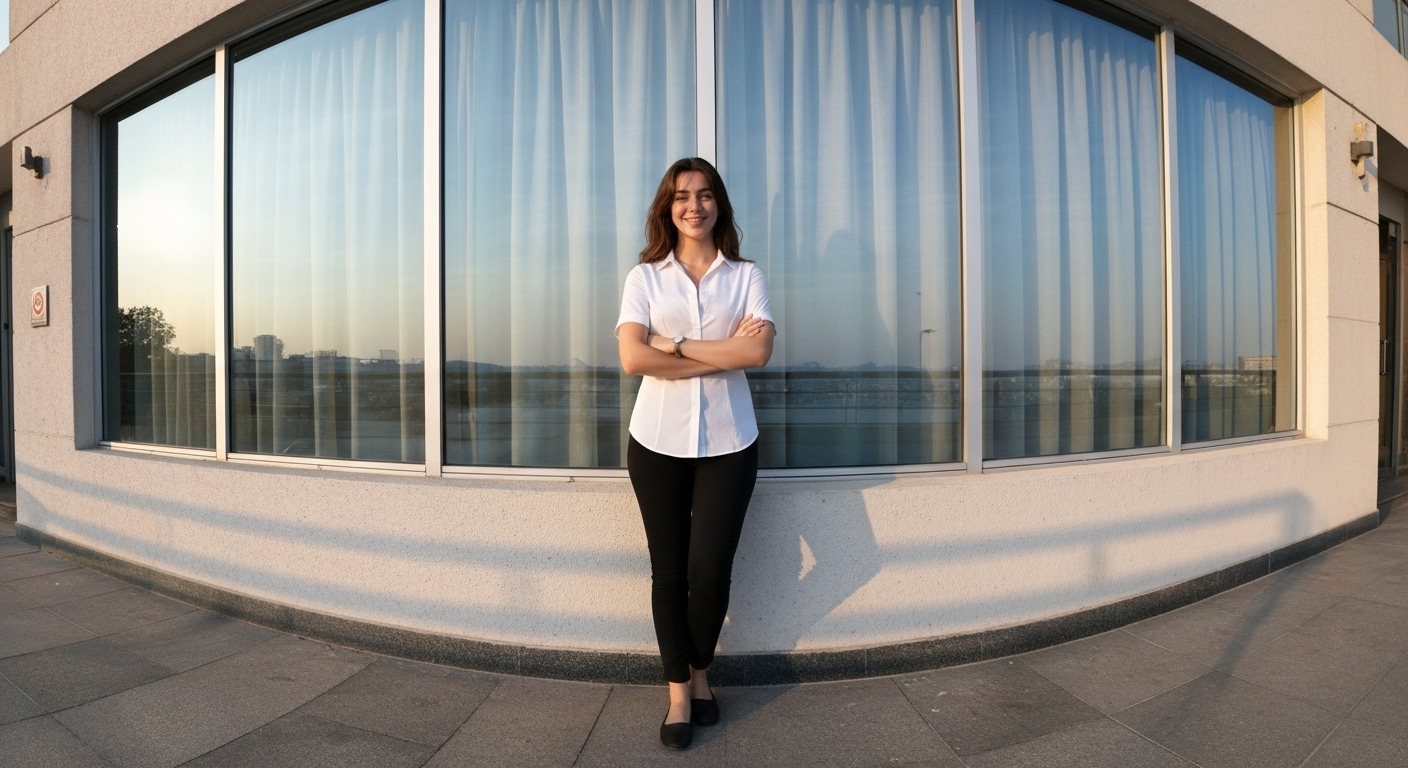 Instalación de película de control solar en edificio de CDMX con vista panorámica
