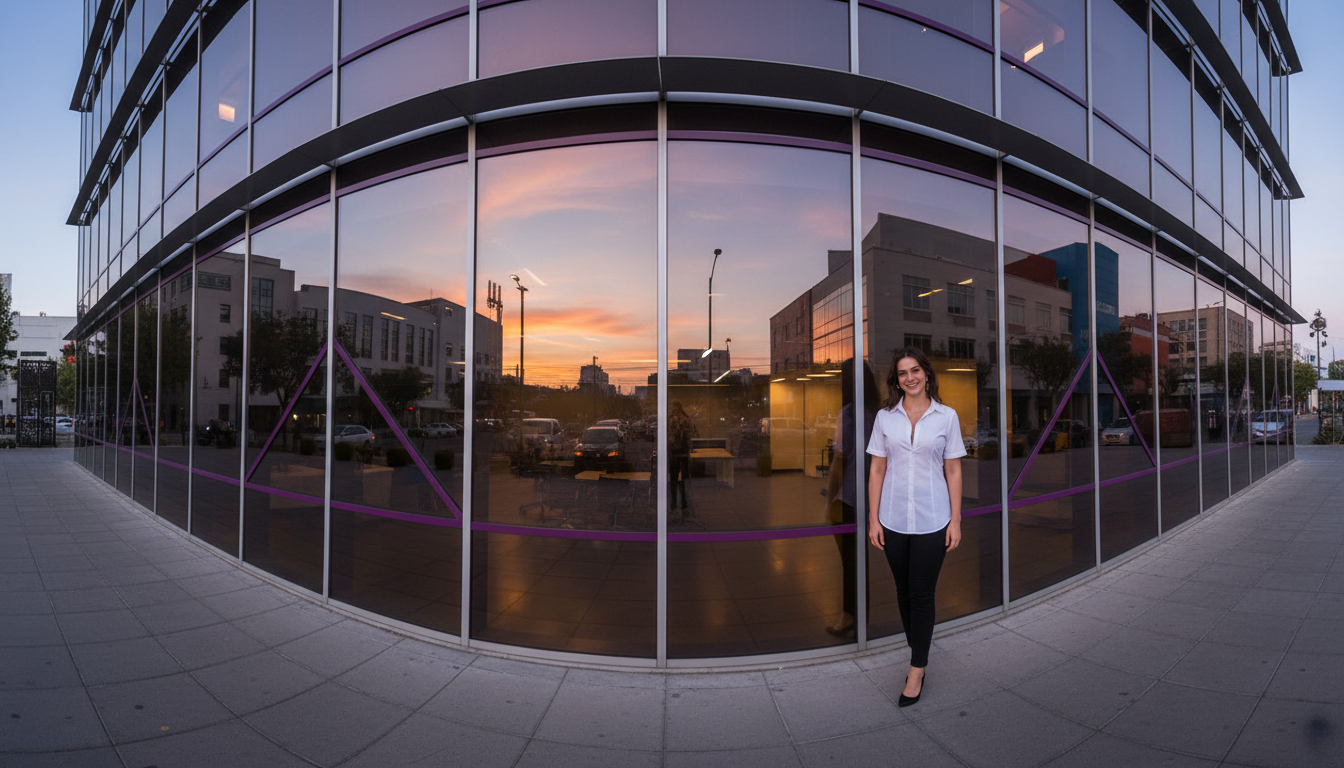 Rollo de película de control solar Herralum para instalación en ventanas residenciales