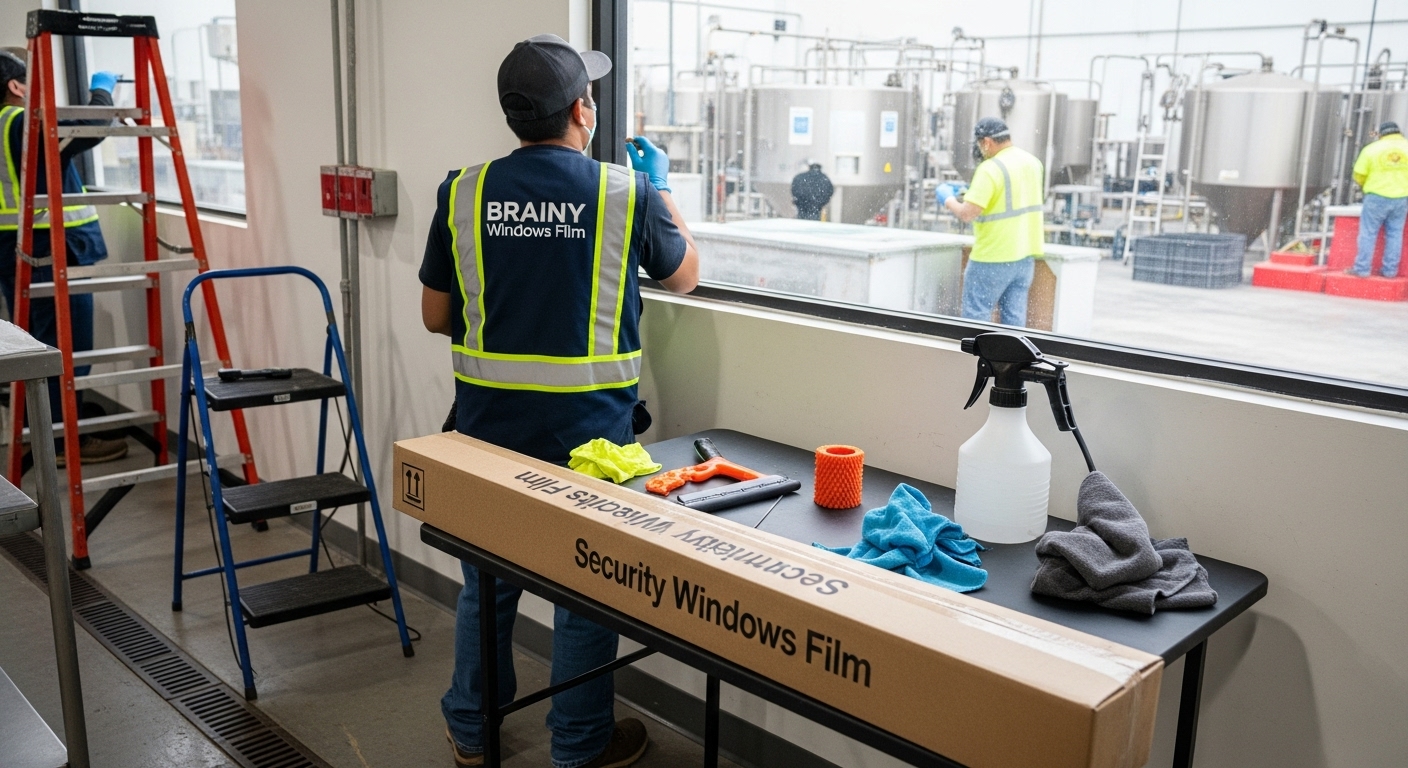 Instalación de película de control solar en residencia de Querétaro con vista panorámica